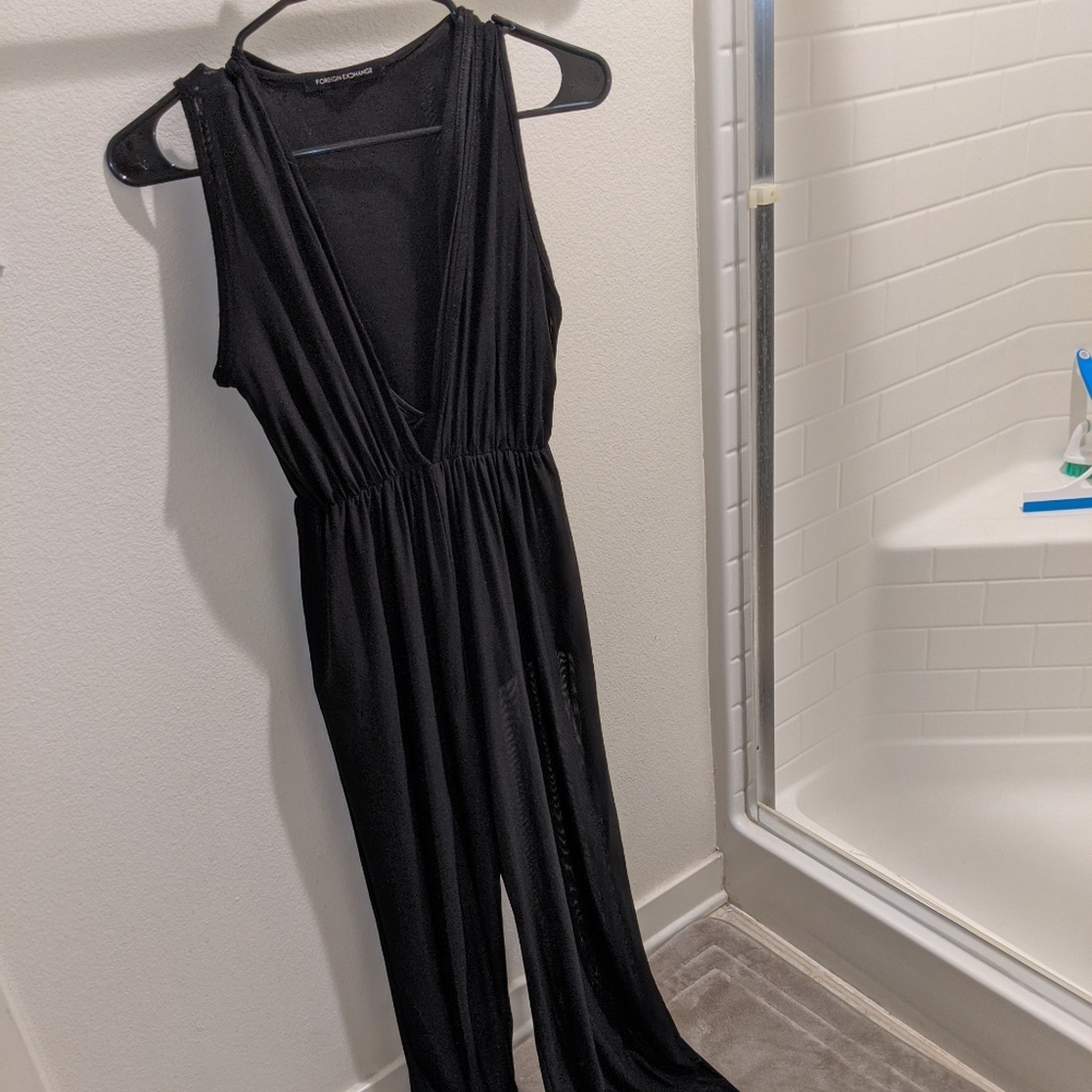 Foreign Exchange black jumpsuit